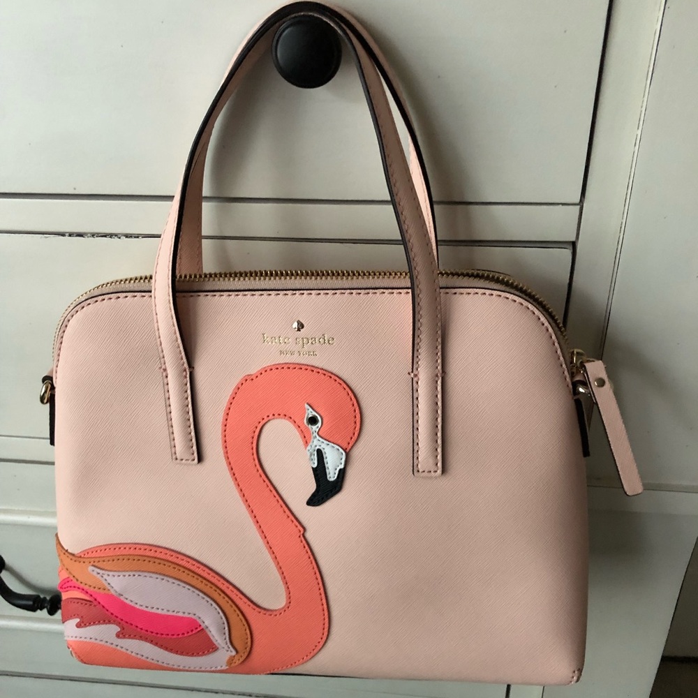 Kate Spade rare flamingo maise